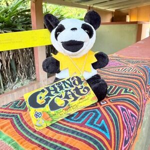 Grateful‎ Dead China Cat Bear Plush 1992 Liquid Blue Collectible